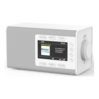 Soundmaster DAB+Radio DAB900WE 4,3Z Farbdisplay weiß