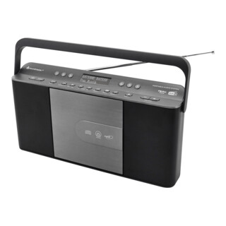 Soundmaster DAB+ Stereo-Kofferradio RCD1870SW schwarz