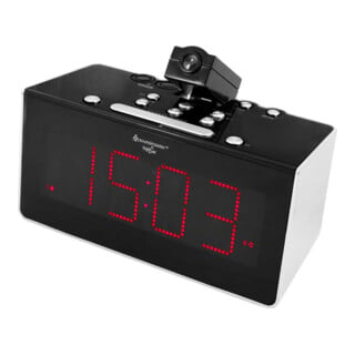 Soundmaster Funkuhrenradio Projektion FUR6005 schwarz
