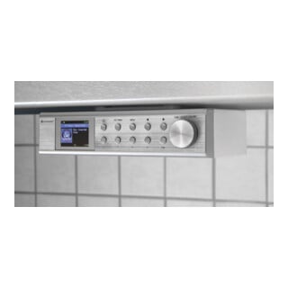 Soundmaster Internetradio IR1500SI Hybrid WiFi BT DAB+ silber