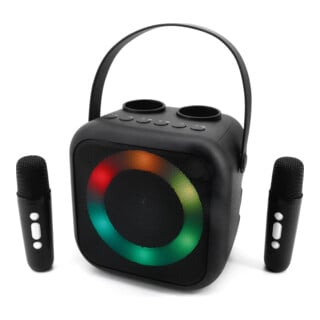 Soundmaster Karaoke Lautsprecher BT2024SW schwarz portable