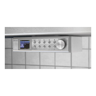 Soundmaster Radio Internet IR1500SI Hybrid WiFi BT DAB+ argent