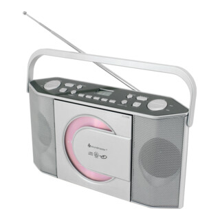 Soundmaster Radio stéréo portable RCD1755SI argent