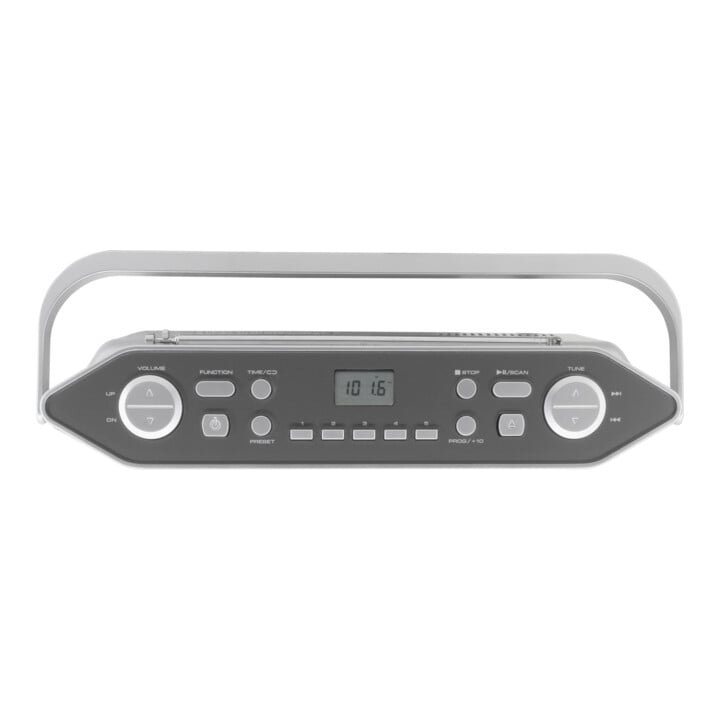 Soundmaster Stereo-Kofferradio RCD1755SI silber