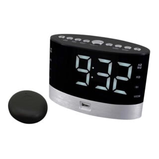 Soundmaster Uhrenradio Wecker UR580SW schwarz