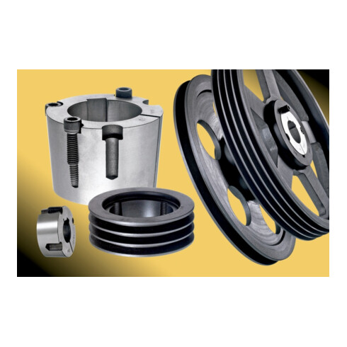 SPA/13 Poulie à gorge en V, 4 rainures, 125 mm, manchon conique 2012