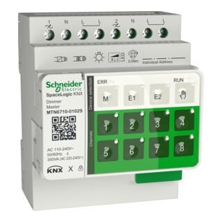 Spacelogic Dimmer MTN6710-0102S Knx Secure Master Schneider Electric