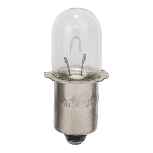 Spanning Bosch gloeilamp 18 V