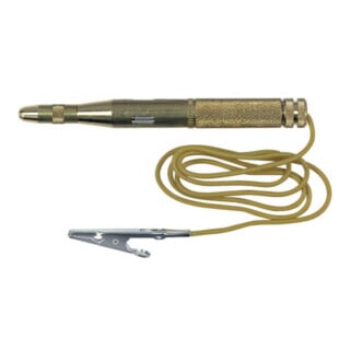 Spannungsprüfer 6 - 24 V DC avec pointe/câble/pince crocodile