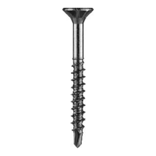 Spanplattenschraube à tête fraisée, pointe auto-perceuse T20 ISR 4,5x50/30 A2 HP