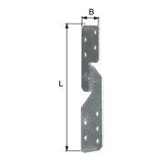Sparrenpf.Ank.L/R 210x33x2mm GAH