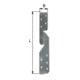 Sparrenpf.Ank.L/R 250x33x2mm GAH-1