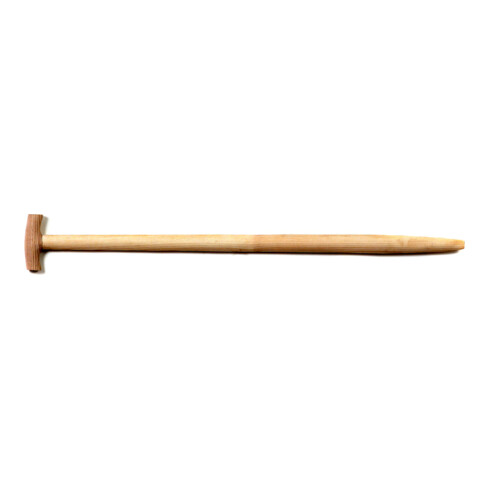 Spatenstiel DIN 20152 L.950mm D.41mm ES T-Griff,original doppelt dampfgebogen