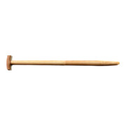 Spatenstiel DIN 20152 L.950mm D.41mm ES T-Griff,original doppelt dampfgebogen