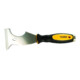 Spatule multifonction l. 75 mm inox.er acier avec extracteur de clous manche bic-1