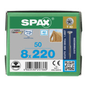 SPAX A2 SEKO T-STAR+ T40 TG 4CUT 8 x 220