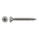 Spax Acier inoxydable 4,5 x 60 mm Tête fraisée T-STAR plus Filetage complet 4CUT A2 inoxydable