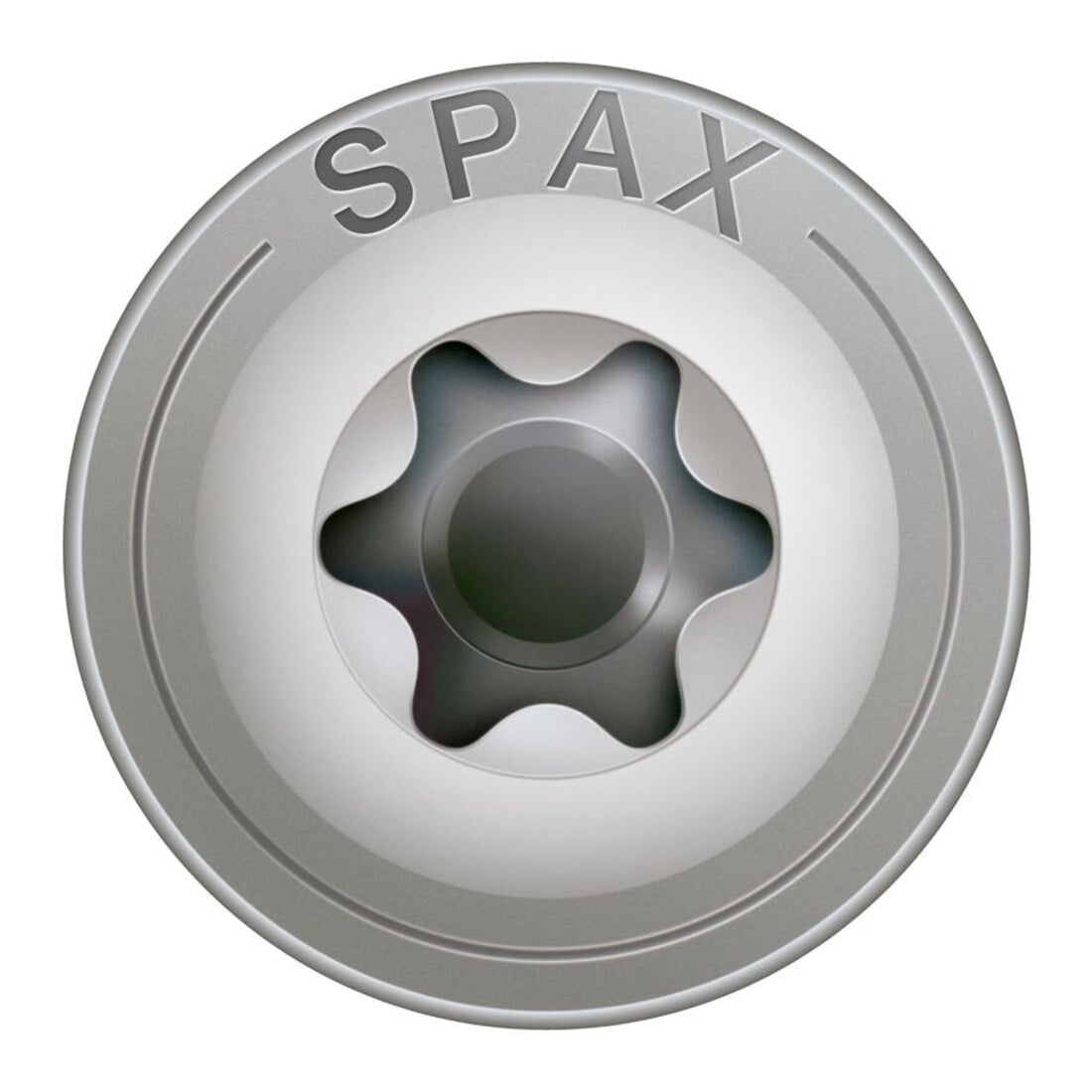 Spax Acier inoxydable 8 x 140 mm Tête disque T-STAR plus Filetage partiel 4CUT A2 inoxydable