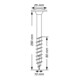 Spax ART 88193 Tellerkopf Stahl geh. 10 x 280/80 -T50 WIROX gal Zn S
