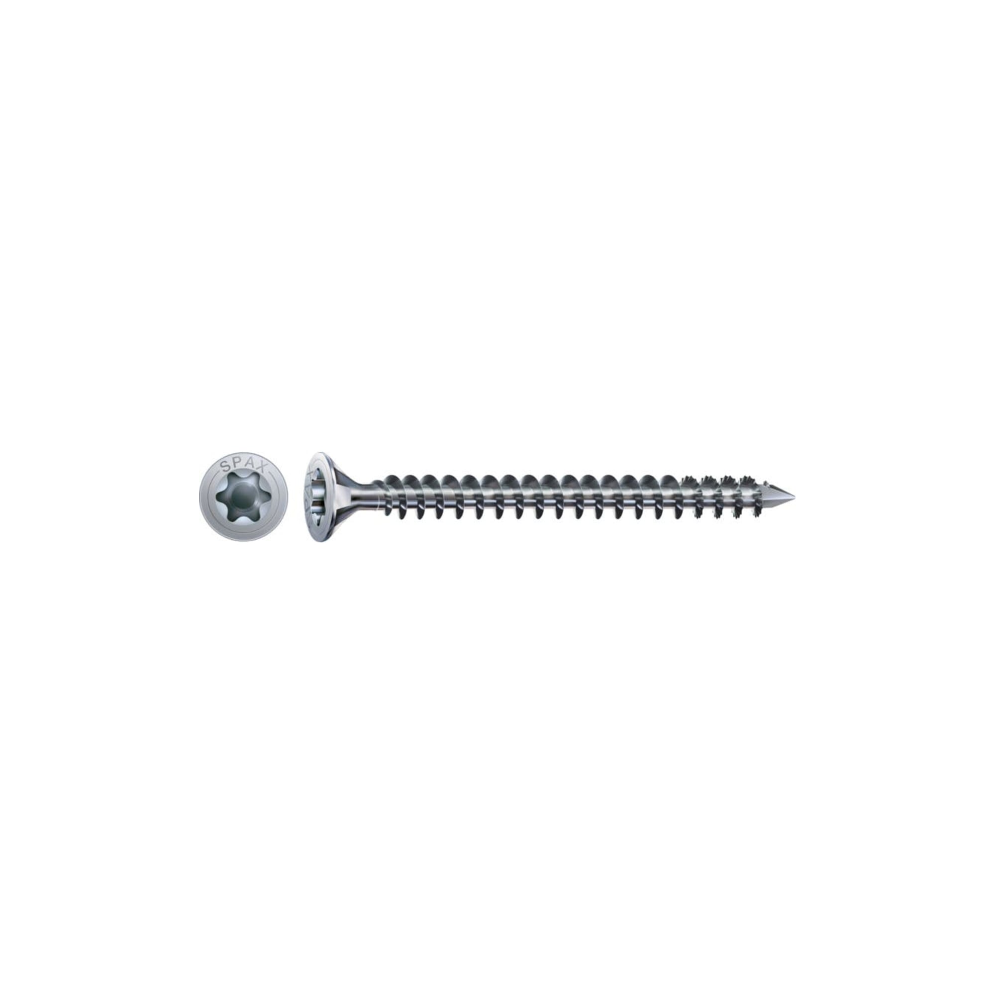 Spax ART 88196 Seko mit Fräsrippen und Cutsp. St. WIROX 10 x 450 -T50 gal Zn S
