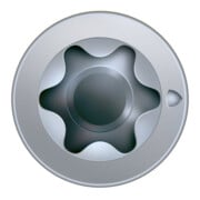 Spax ART 88196 Seko mit Fräsrippen und Cutsp. St. WIROX 12 x 450 -T50 gal Zn S-2