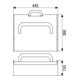 Spax ART 89021 Coffret de montage L-BOXX WIROX, galvanisé Zn S