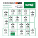 Spax ART 89021 Coffret de montage L-BOXX WIROX, galvanisé Zn S