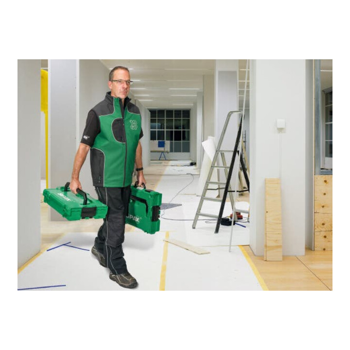 Spax ART 89021 Coffret de montage L-BOXX WIROX, galvanisé Zn S