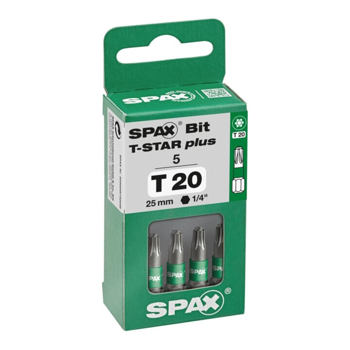 Spax Bit T-STAR plus T20 6,4 x 25 mm in der Dose
