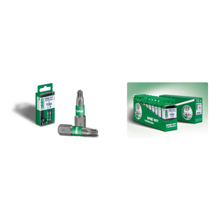 Spax Bits T -STAR+ T20 1 Blist.a5Bits,25mm