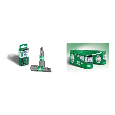 Spax Bits T-STAR+ T20 1 blister a5Bits, 25 mm