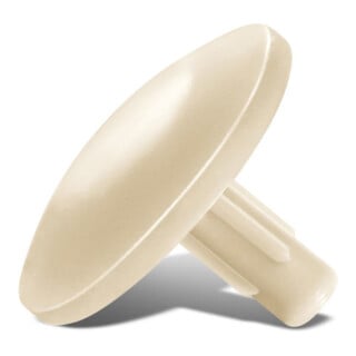 Spax Capuchons en plastique pour Spax avec perçage de tête beige