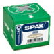 Spax Capuchons en plastique pour Spax avec perçage de tête beige