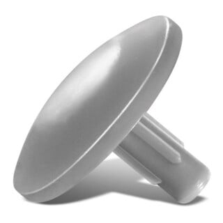 Spax Capuchons en plastique pour Spax avec perçage tête gris
