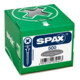 Spax Capuchons en plastique pour Spax avec perçage tête gris