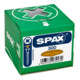 Spax Capuchons en plastique pour Spax avec perçage tête ocre