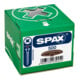 Spax Capuchons en plastique pour Spax avec tête fraisée acajou