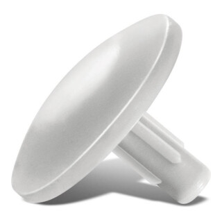 Spax Capuchons en plastique pour Spax avec trou de tête blanc