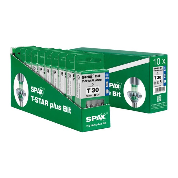 Spax Cut-Case Bit T30+ SW 1/4 x 25