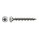 Spax Edelstahl 3,5 x 20 mm LinsenSenkkopf T-STAR plus Vollgewinde 4CUT Edelstahl rostfreiei A2