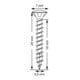 Spax Edelstahl 3,5 x 20 mm LinsenSenkkopf T-STAR plus Vollgewinde 4CUT Edelstahl rostfreiei A2