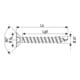 Spax Edelstahl 3 x 12 mm Senkkopf T-STAR plus Vollgewinde S-Spitze Edelstahl rostfreiei A2