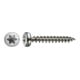 Spax Edelstahl 3 x 20 mm Halbrundkopf T-STAR plus Vollgewinde S-Spitze Edelstahl rostfreiei A2