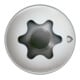 Spax Edelstahl 3 x 20 mm Halbrundkopf T-STAR plus Vollgewinde S-Spitze Edelstahl rostfreiei A2