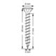 Spax Edelstahl 3 x 20 mm LinsenSenkkopf T-STAR plus Vollgewinde S-Spitze Edelstahl rostfreiei A2