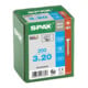 Spax Edelstahl 3 x 20 mm LinsenSenkkopf T-STAR plus Vollgewinde S-Spitze Edelstahl rostfreiei A2