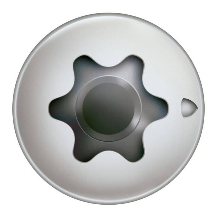 Spax Edelstahl 3 x 30 mm Halbrundkopf T-STAR plus Vollgewinde S-Spitze Edelstahl rostfreiei A2