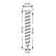 Spax Edelstahl 3 x 30 mm Halbrundkopf T-STAR plus Vollgewinde S-Spitze Edelstahl rostfreiei A2