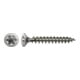 Spax Edelstahl 3 x 30 mm Senkkopf T-STAR plus Vollgewinde S-Spitze Edelstahl rostfreiei A2