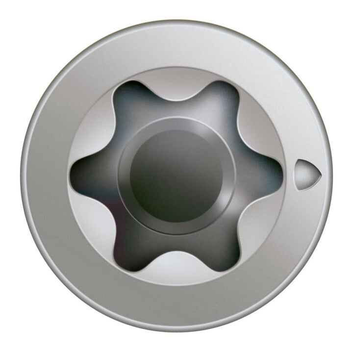 Spax Edelstahl 3 x 30 mm Senkkopf T-STAR plus Vollgewinde S-Spitze Edelstahl rostfreiei A2
